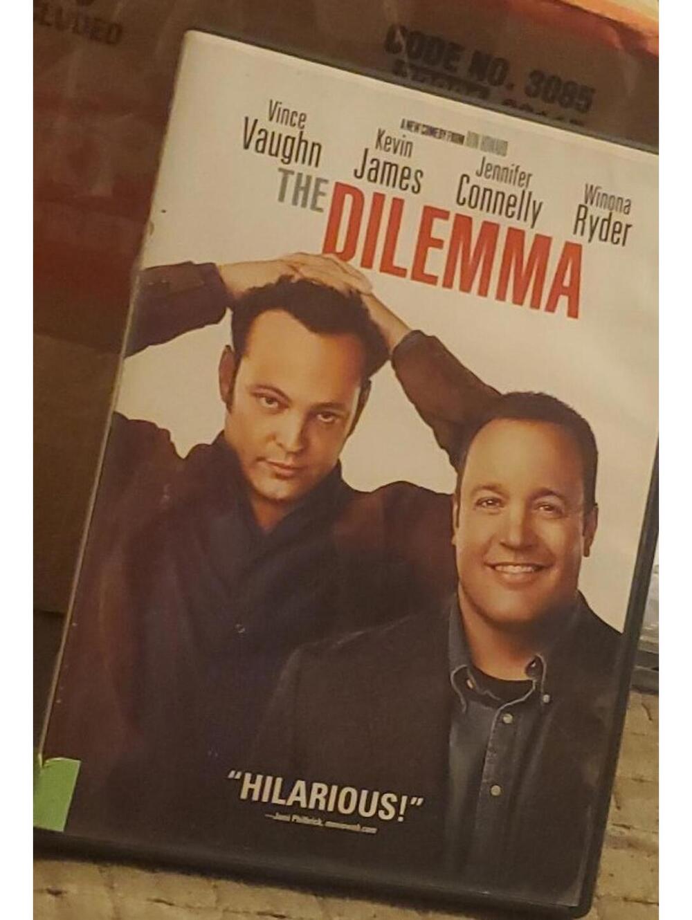 The Dilemma Comedy DVD Kevin James & Vince Vaughn
